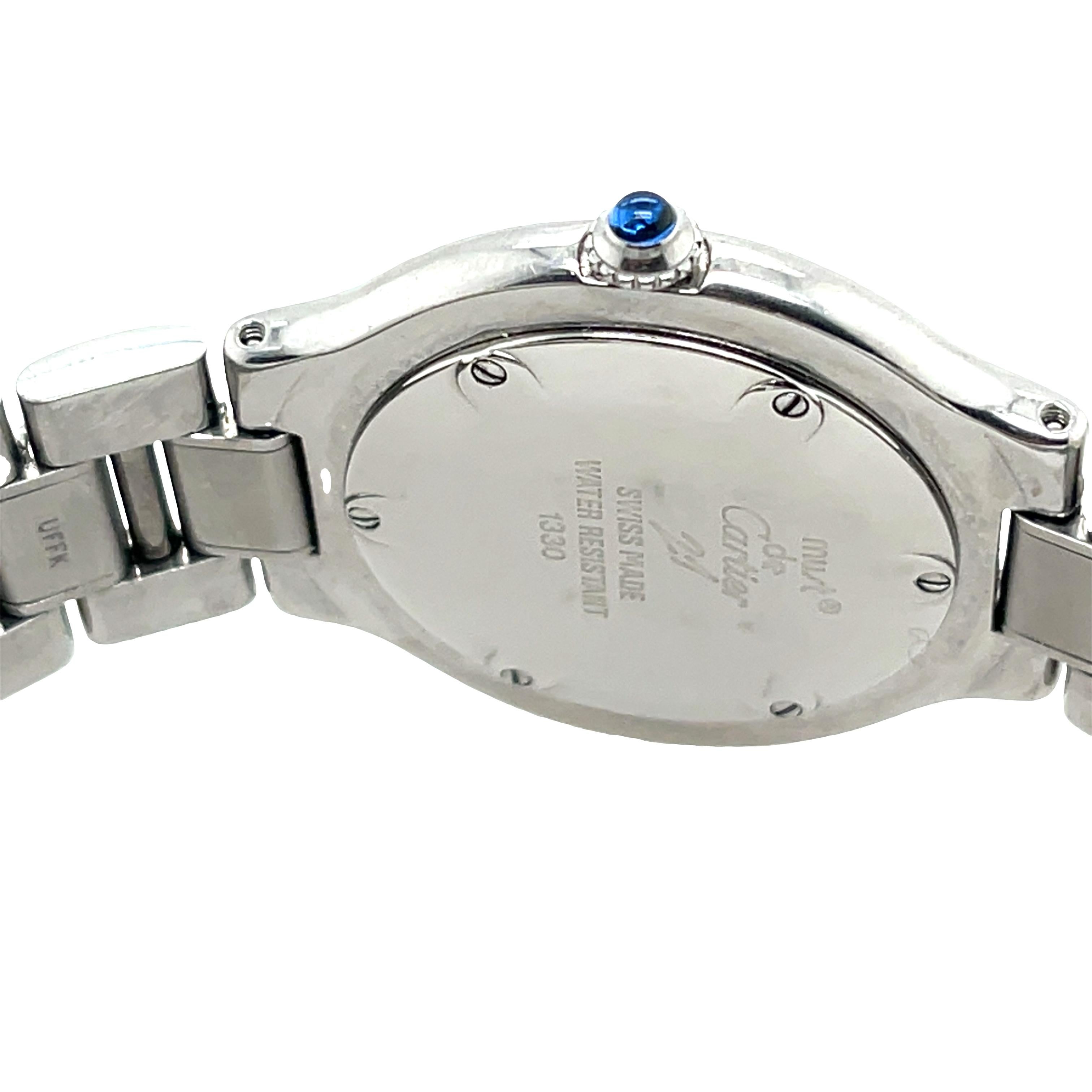 Cartier Must de Cartier 21 Ladies Quartz Watch – Model 1330 im Zustand „Hervorragend“ in London, GB