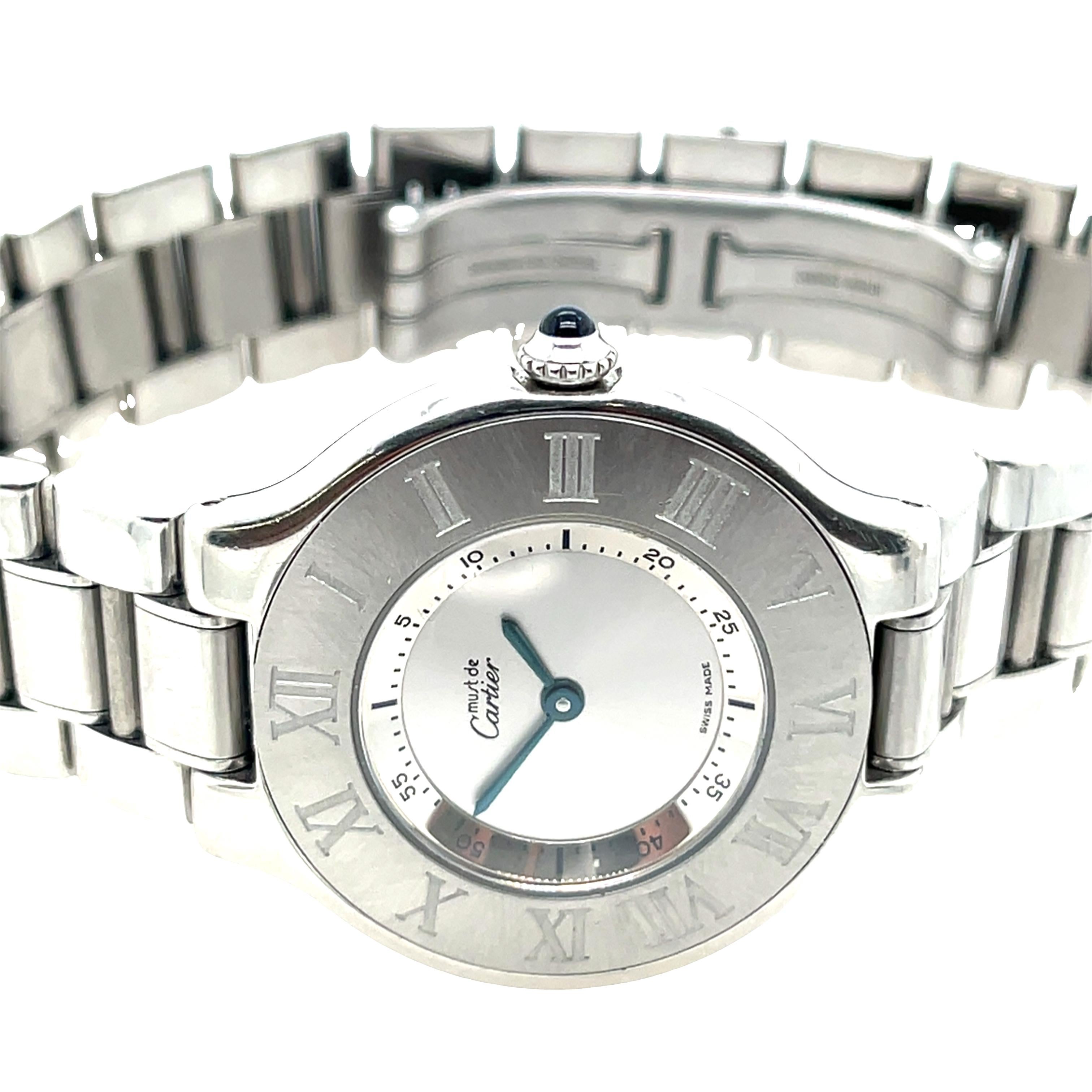 Cartier Must de Cartier 21 Ladies Quartz Watch – Model 1330 3