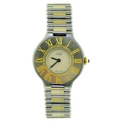 Cartier Must de Cartier 21 Two-Tone 18 Karat Watch