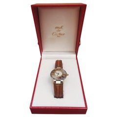 Reloj de pulsera de cuarzo para mujer Cartier Must de Cartier 21 de acero inoxidable y oro