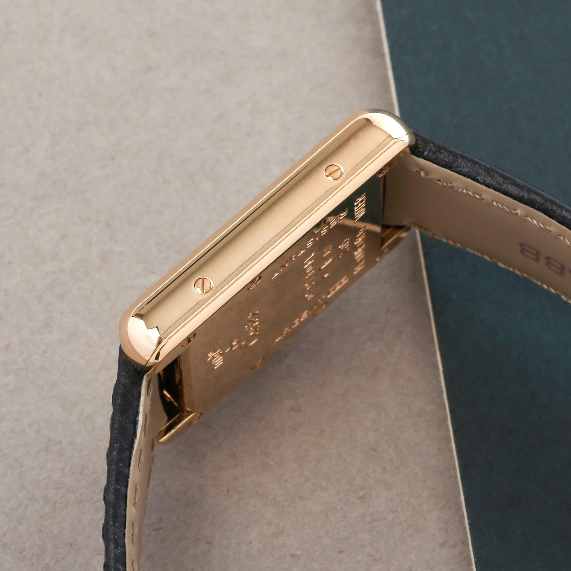 Cartier Must de Cartier 2415 Damen Gold plattiert Uhr 2