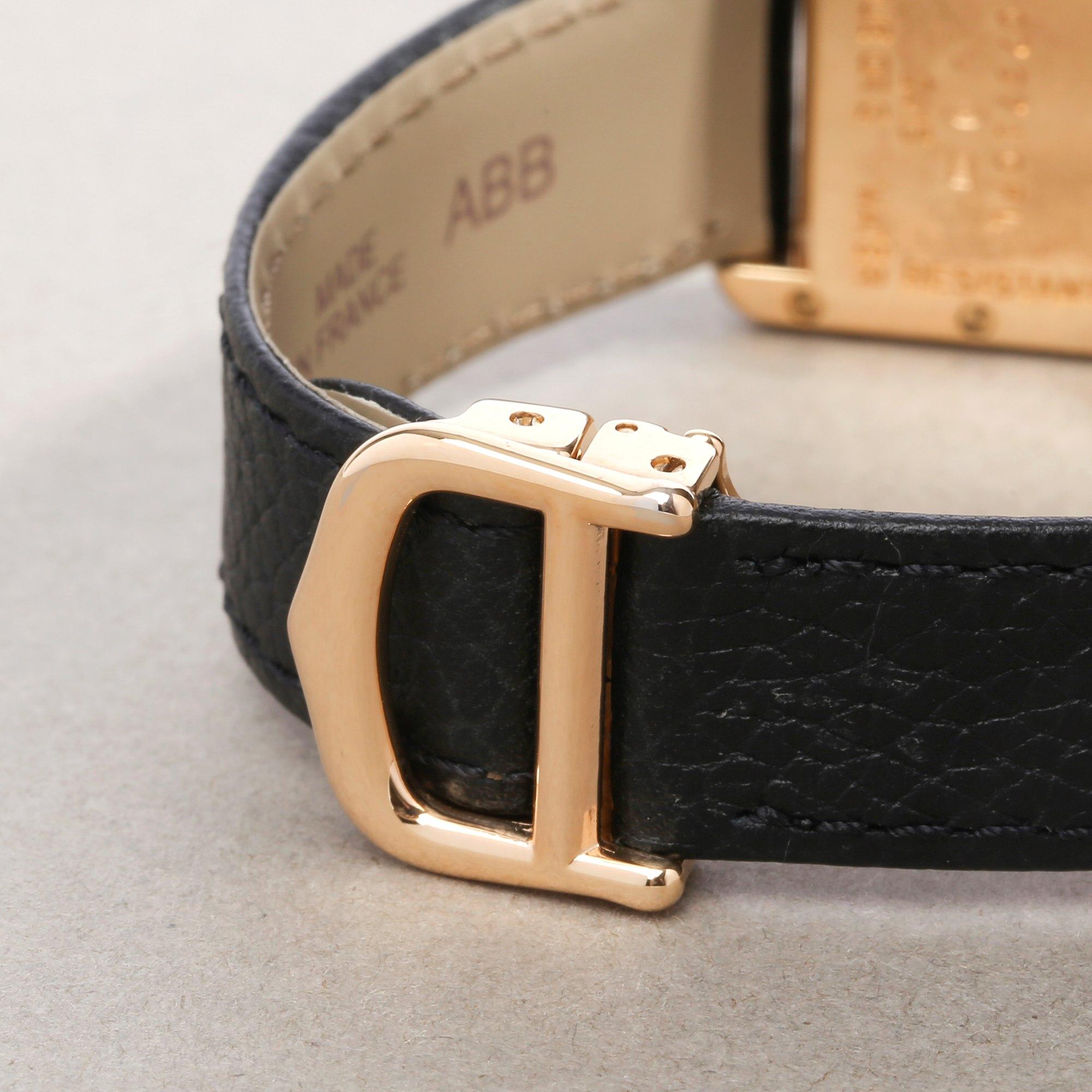 Cartier Must de Cartier 2415 Damen Gold plattiert Uhr 5