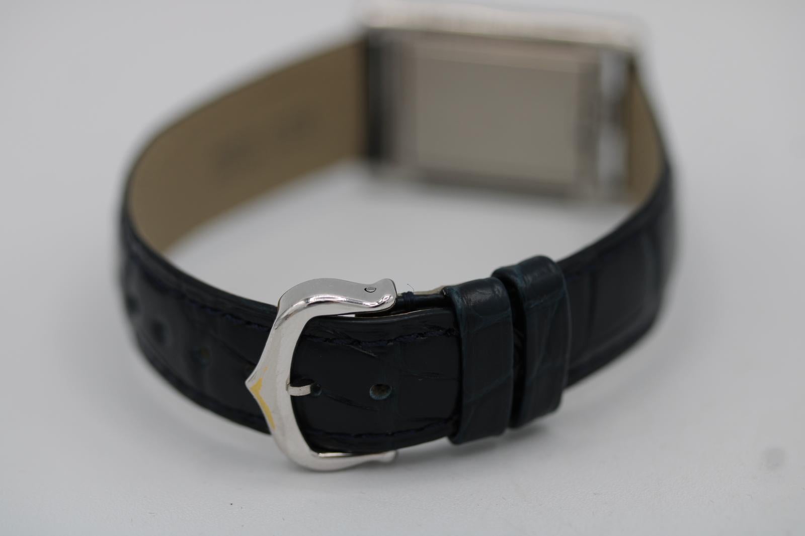 Must de Cartier 2416 22x30mm 1999 Carte di servizio astuccio in vendita 8