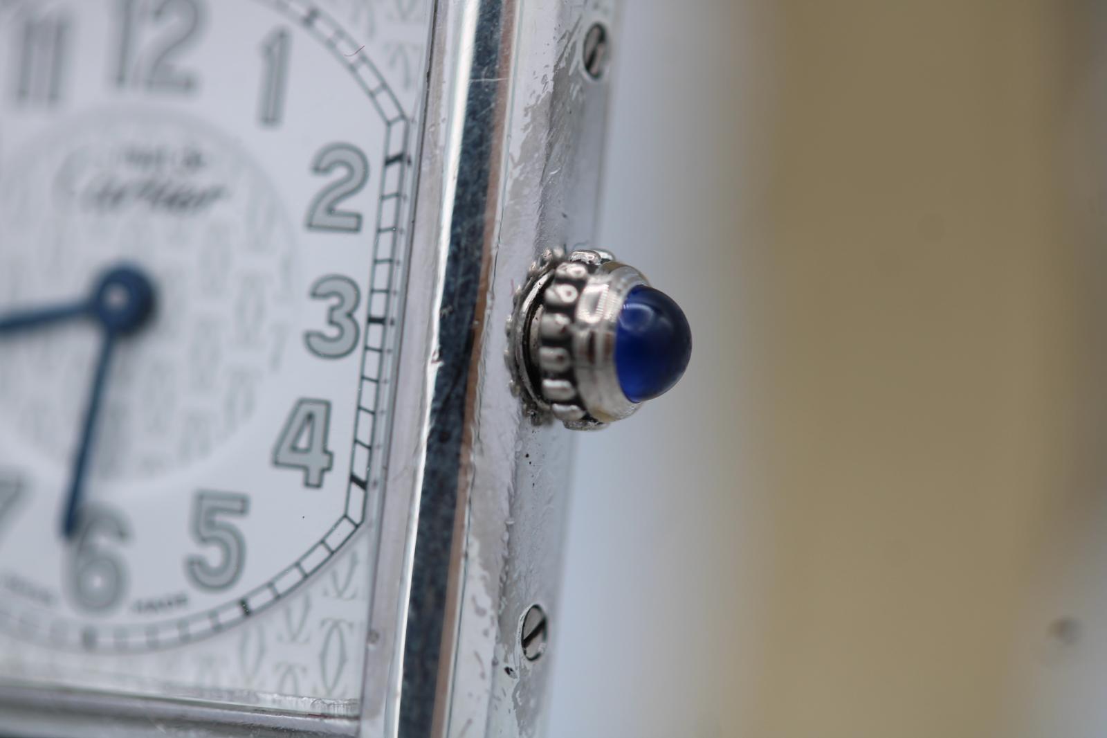 Must de Cartier 2416 22x30mm 1999 Carte di servizio astuccio in vendita 4