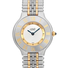 Cartier Must de Cartier 31MM Gold Steel Ladies Watch ref. 1330 W525665