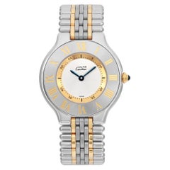 Cartier Must de Cartier 31MM Gold Steel Ladies Watch ref. 1330 W525665