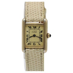 Cartier Must de Cartier 5057001 watch Roman Numeral Dial  Gold-Plated Case