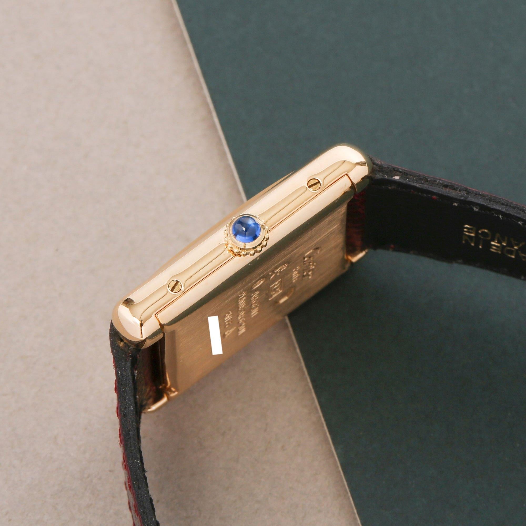 Cartier Must de Cartier Damenuhr vergoldet im Zustand „Hervorragend“ in Bishops Stortford, Hertfordshire