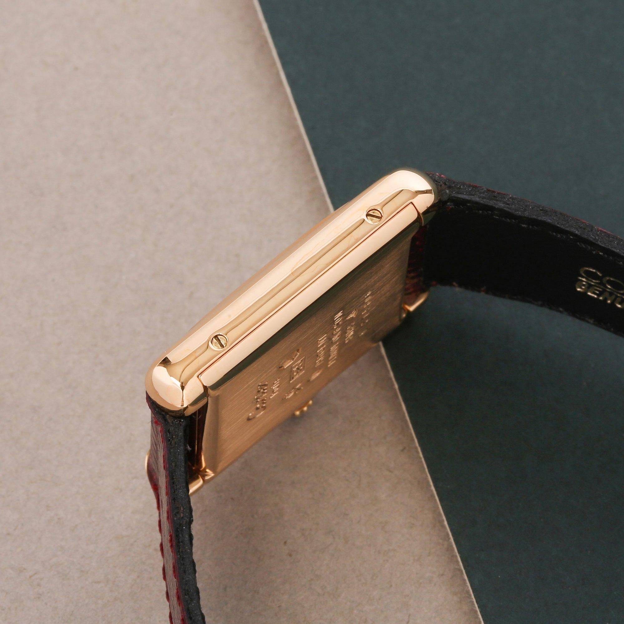 Cartier Must de Cartier Damenuhr vergoldet für Damen oder Herren