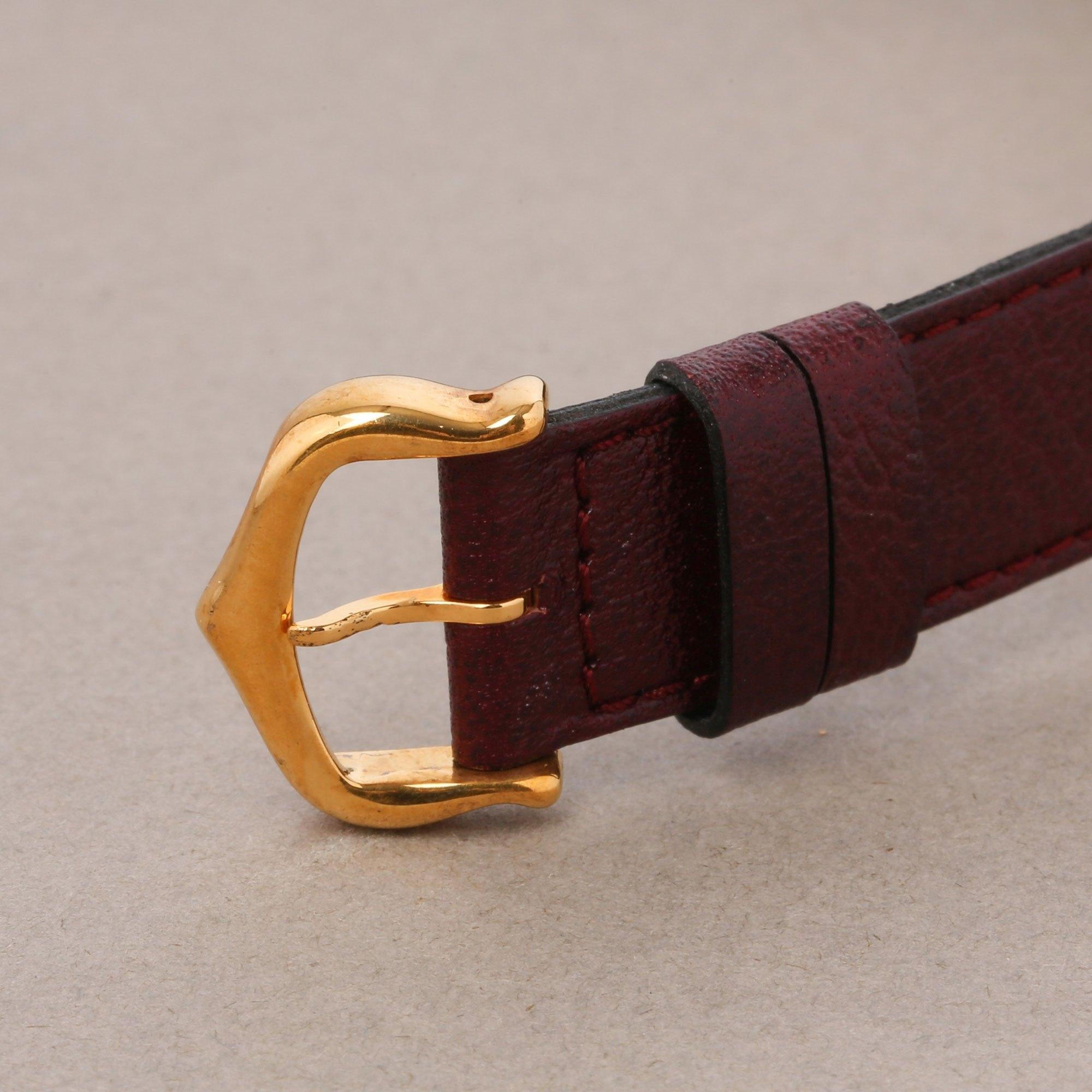 Cartier Must de Cartier Damenuhr vergoldet 3