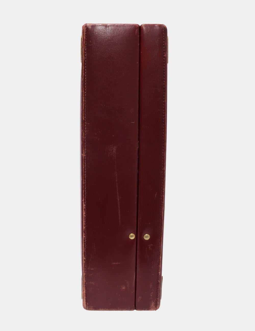 Cartier Must de Cartier Men's Top Handle Briefcase For Sale 8