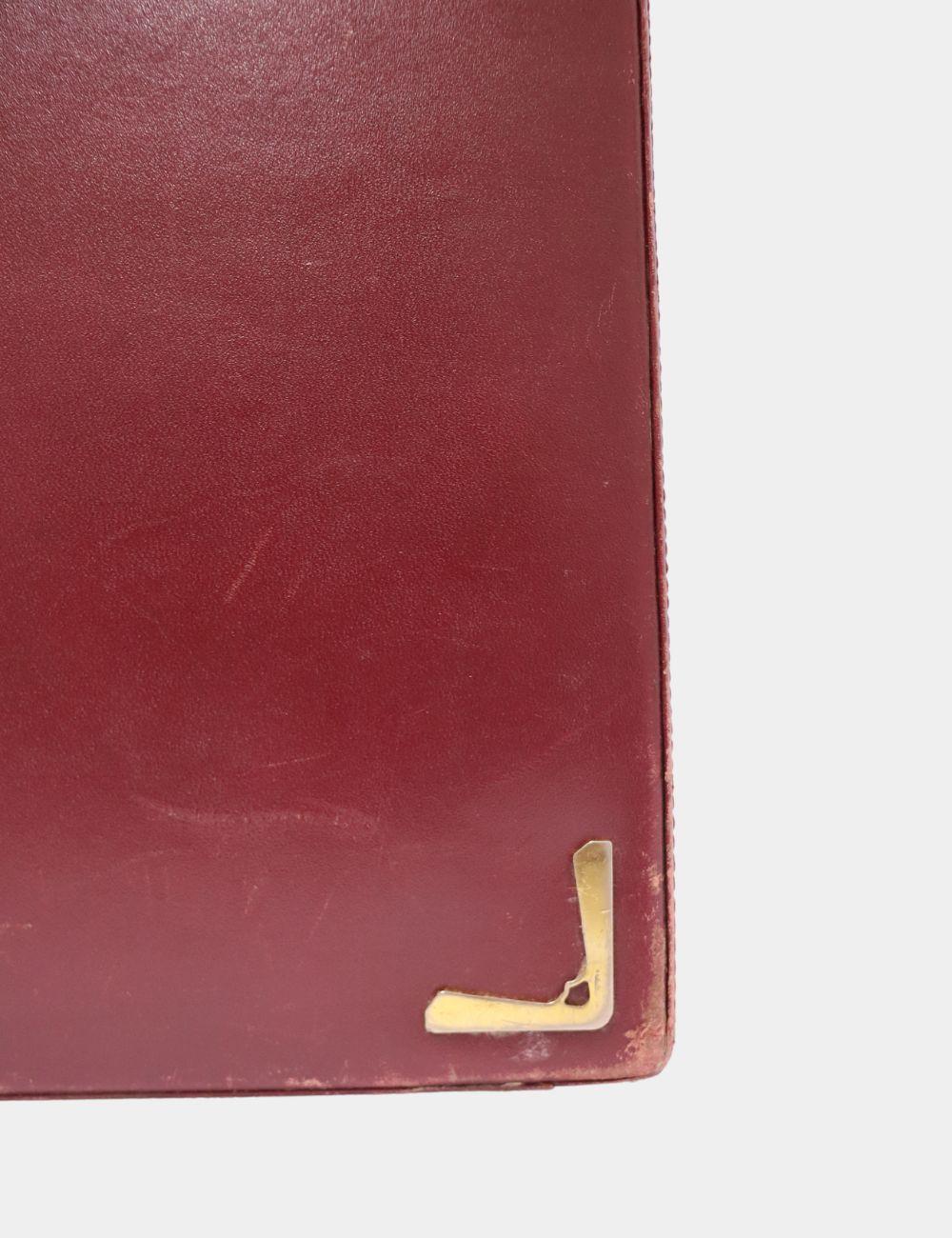 Cartier Must de Cartier Men's Top Handle Briefcase In Fair Condition For Sale In Amman, JO