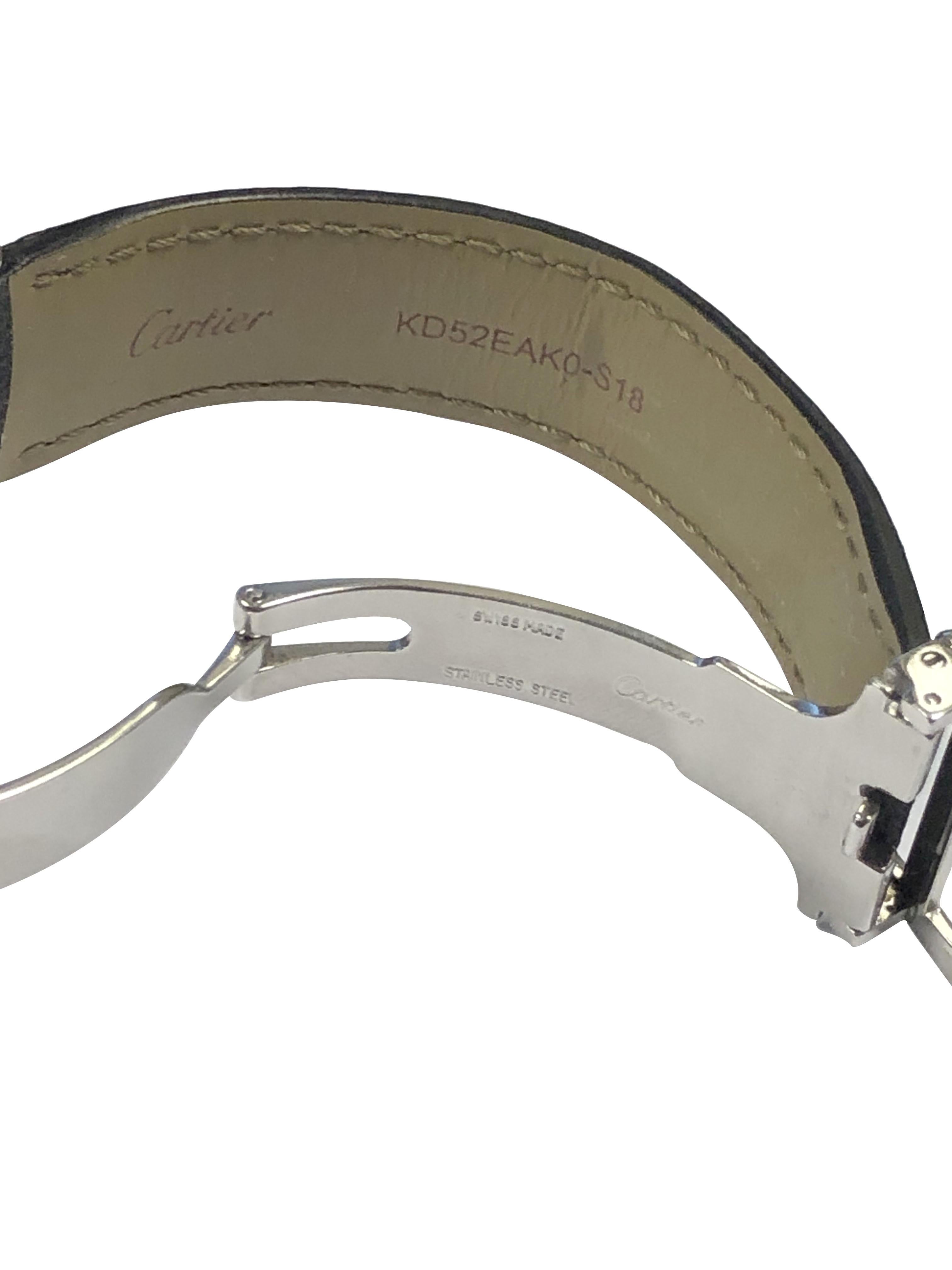 Cartier Must de Cartier Midsize Sterling Quartz Wrist Watch 1
