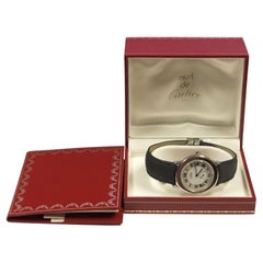 Cartier Must de Cartier Midsize Sterling Quartz Wrist Watch