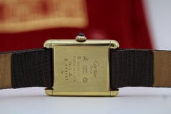 Cartier Must De Cartier Red Lapis Dial  Manual Wind  Fully serviced