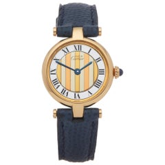 Cartier Must de Cartier Ronde 590004 Ladies Gold-Plated Watch