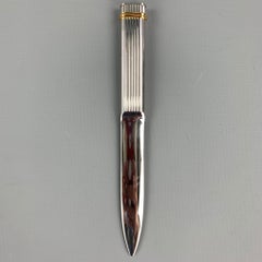 CARTIER "Must de Cartier" Silver Tone Metal Paper Knife / Envelope Opener