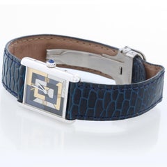 Cartier Must de Cartier Sterling Silver Art Deco Watch 1616