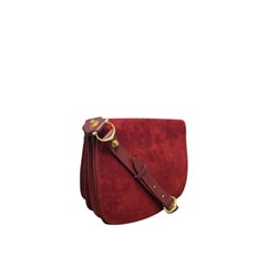 Cartier Must De Cartier Suede Leather Crossbody Bag