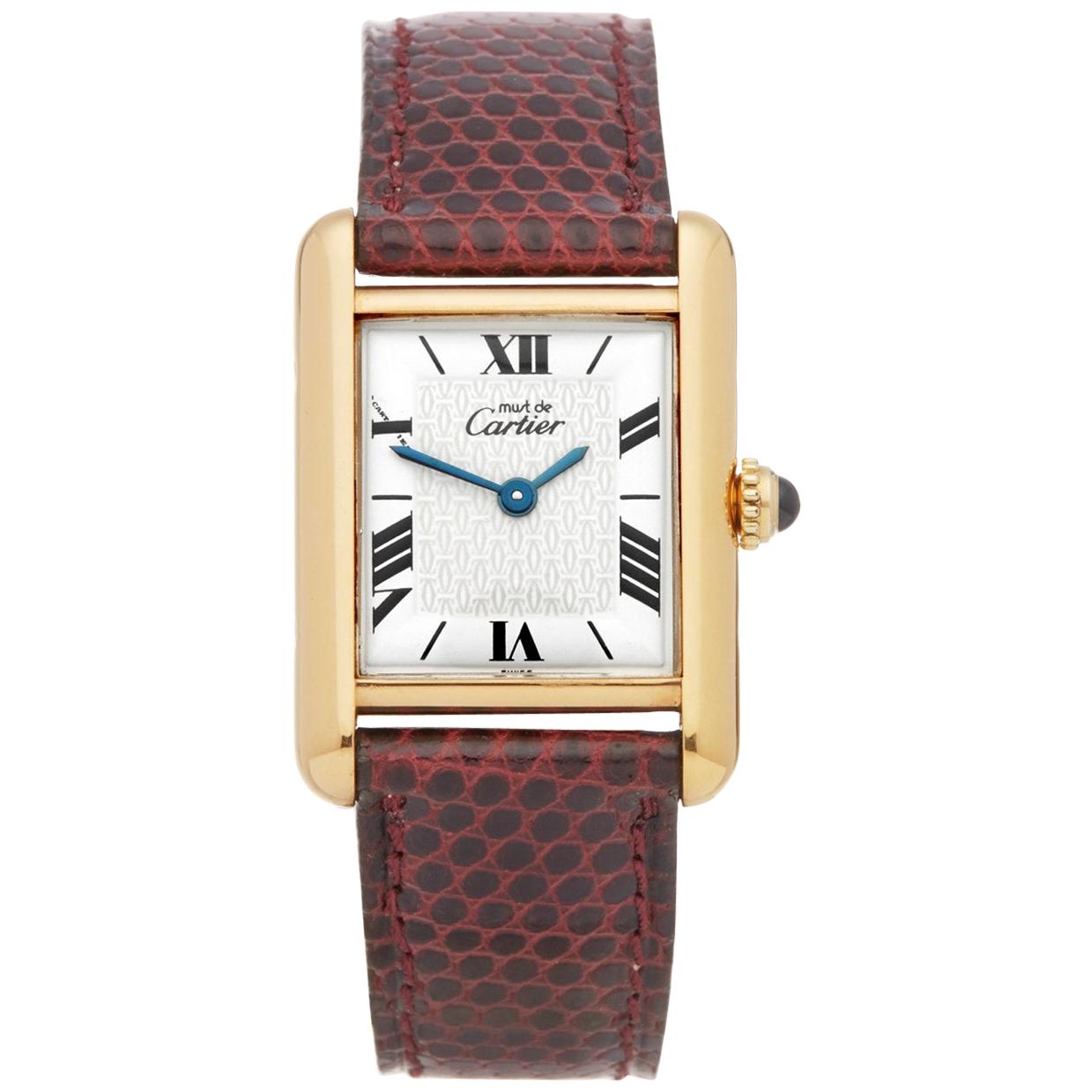 cartier must de watch