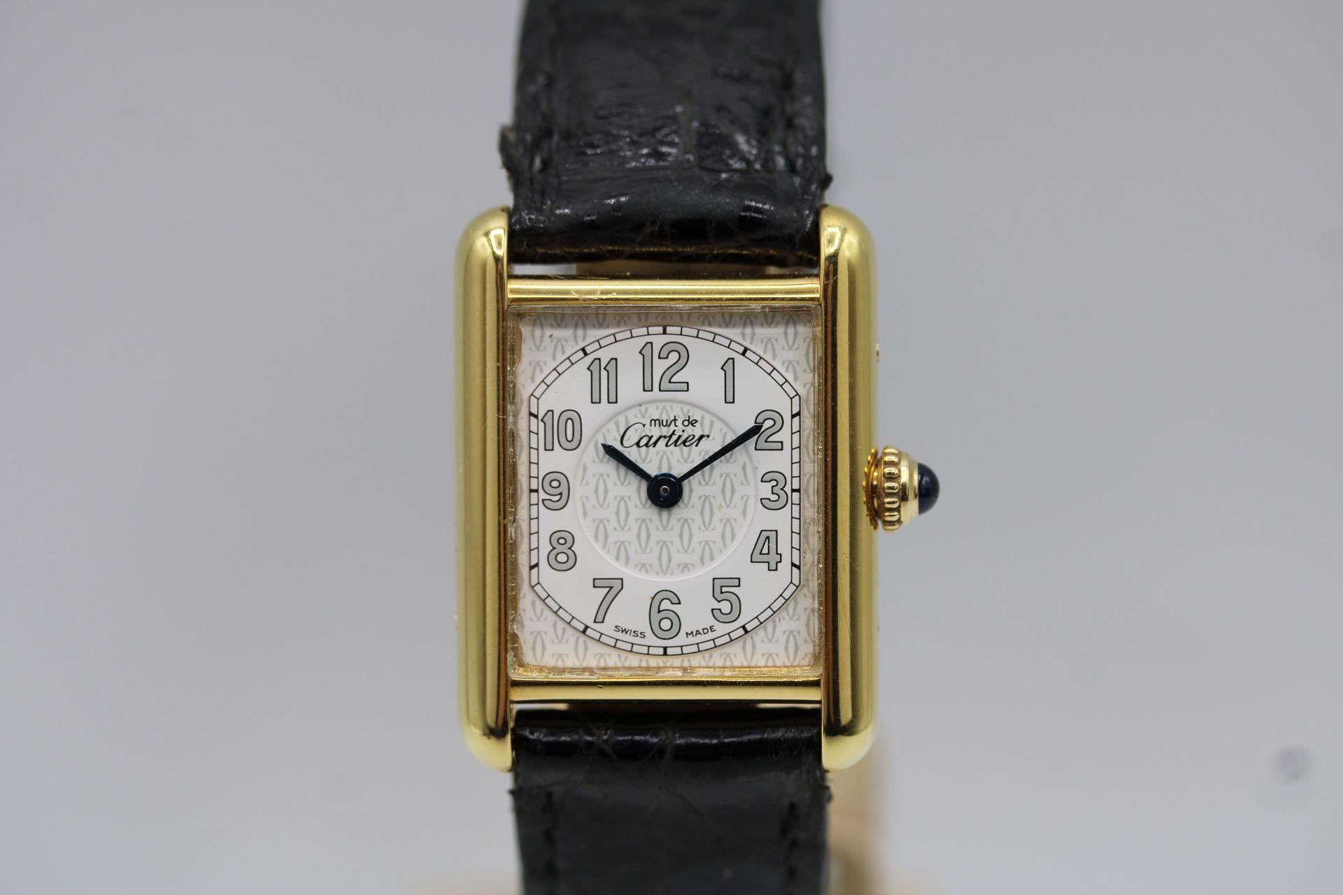 Cartier Must De Cartier Tank 2