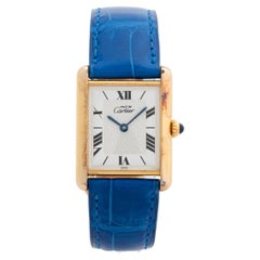 Cartier Must De Cartier Tank 'Reference 1615' Vintage & Selten, mit Box/Büchern
