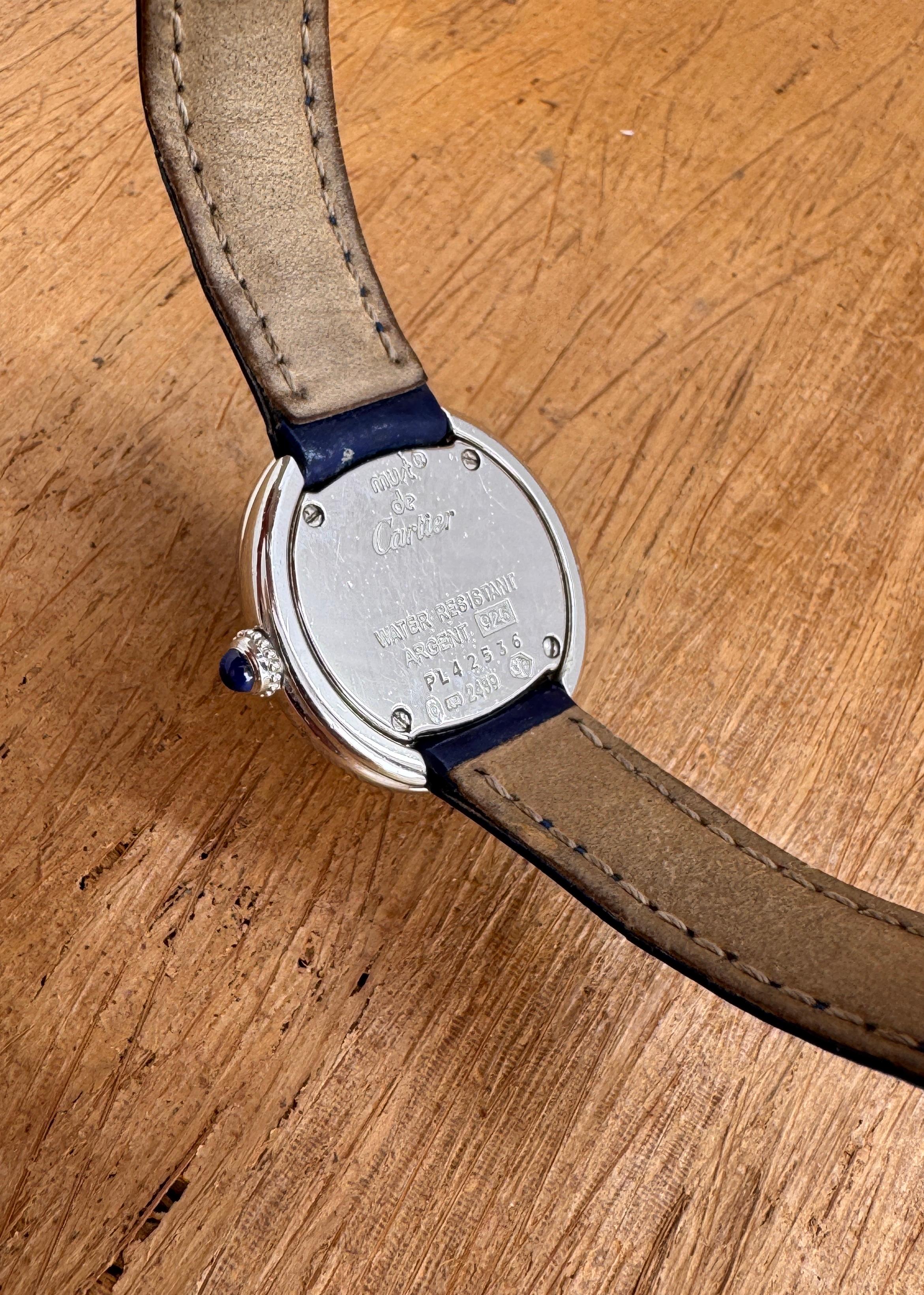 Reloj Cartier Must de Cartier Trinity Silver 2439 en venta 3
