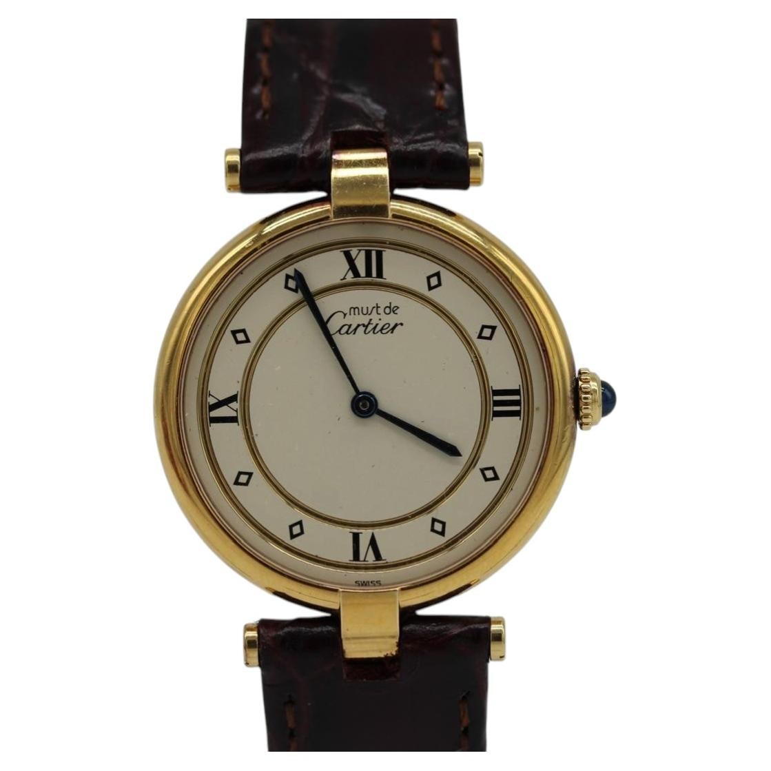 Cartier Must de Cartier Vendome – Ref. 590003 – Classic White Dial – 30mm