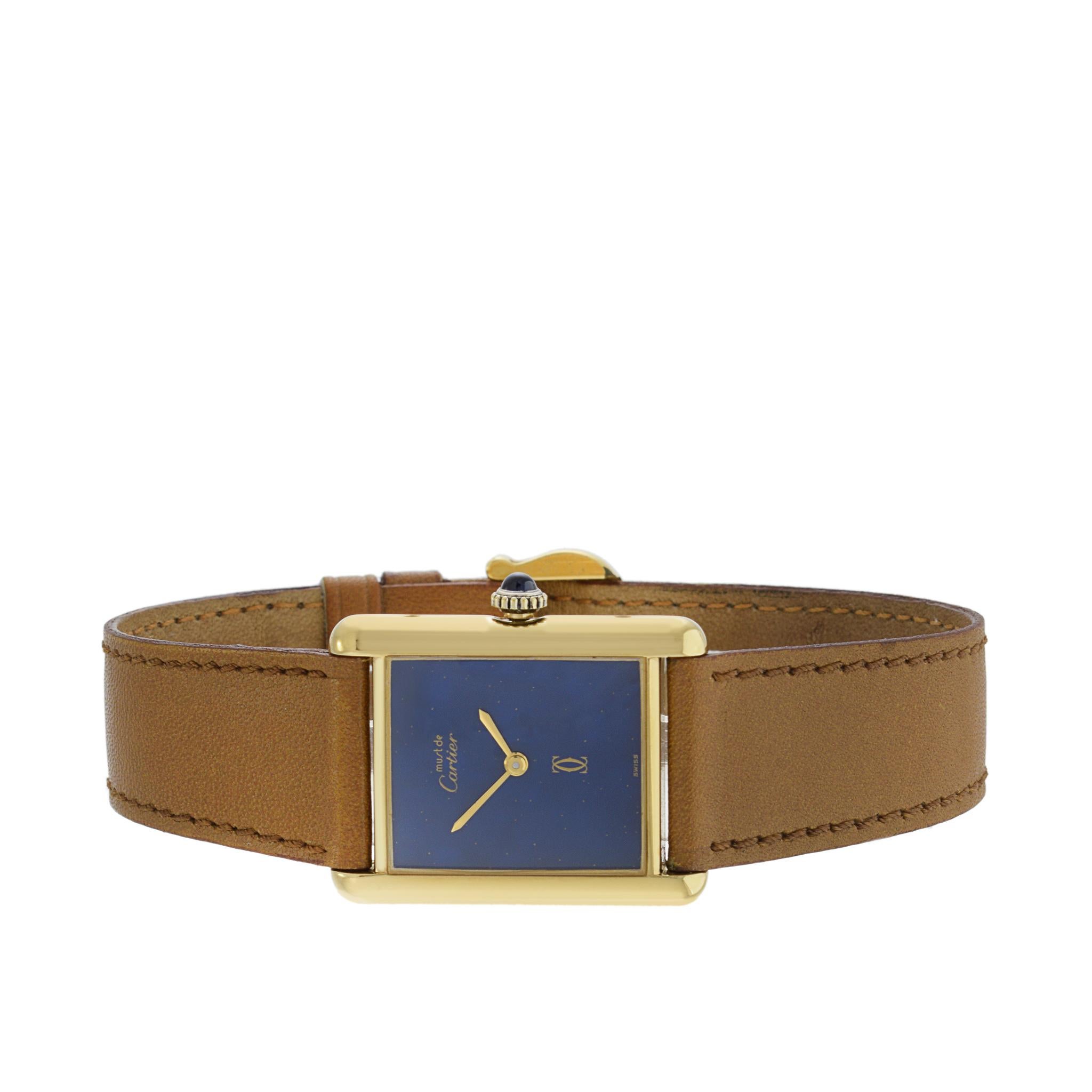 vintage must de cartier tank