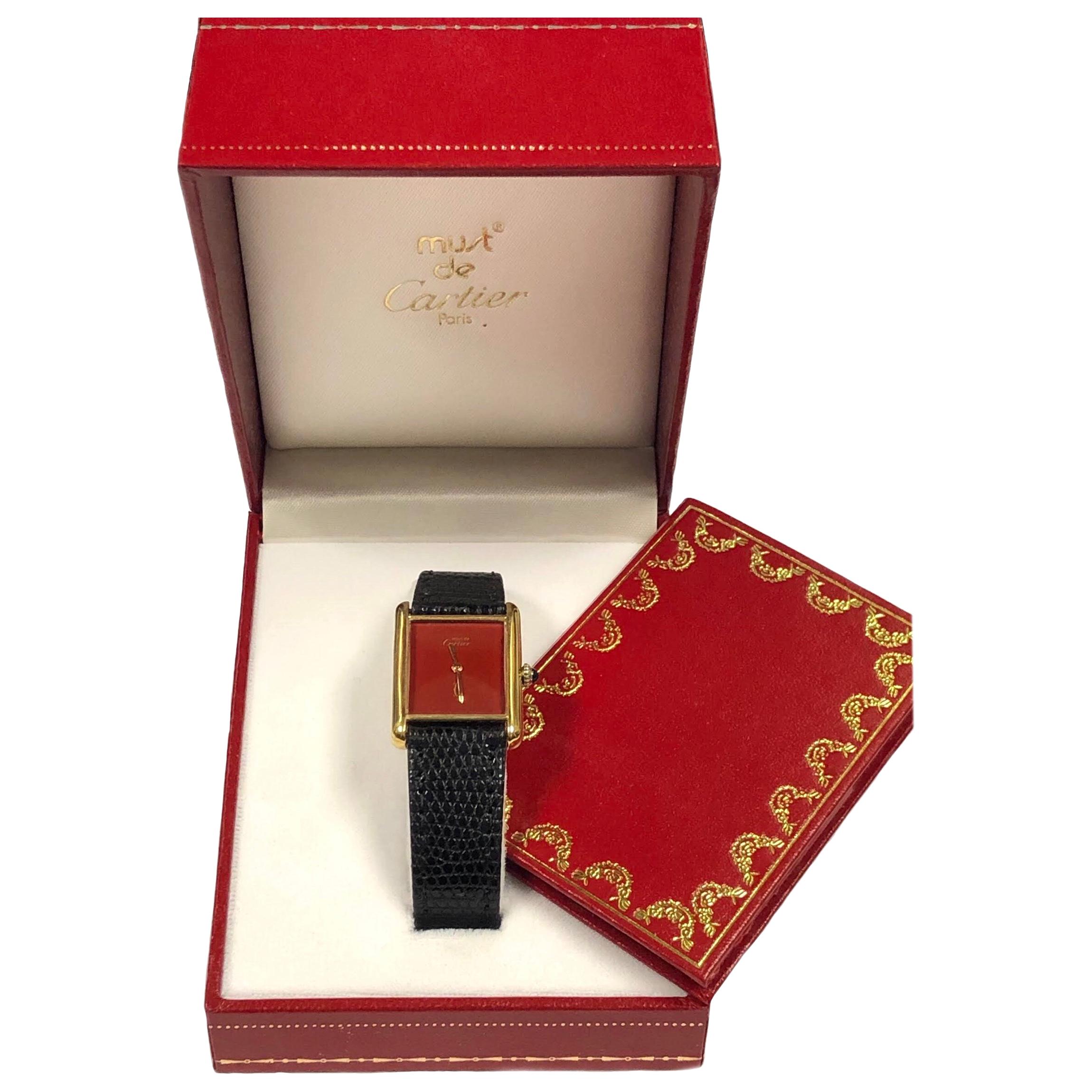 Cartier Must de Cartier Vermeil 
