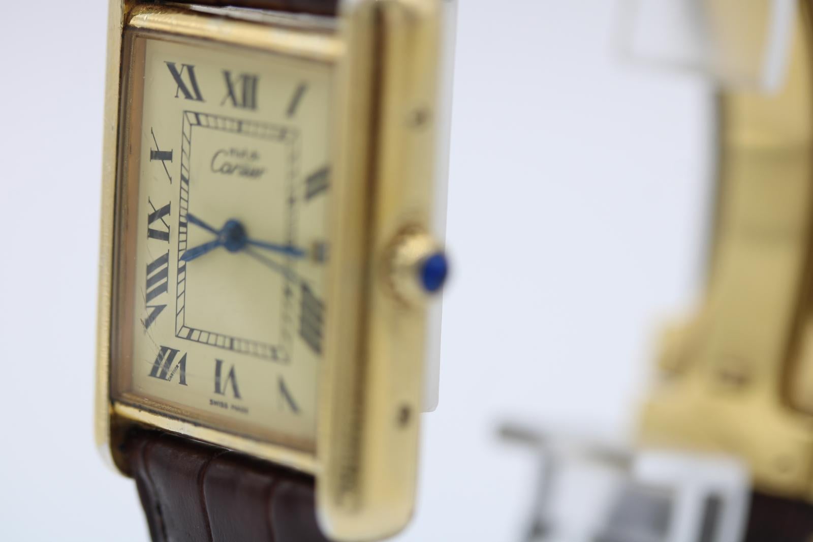 Cartier Must de Cartier Vermeil Ref. 2413 Lemon Dial 6