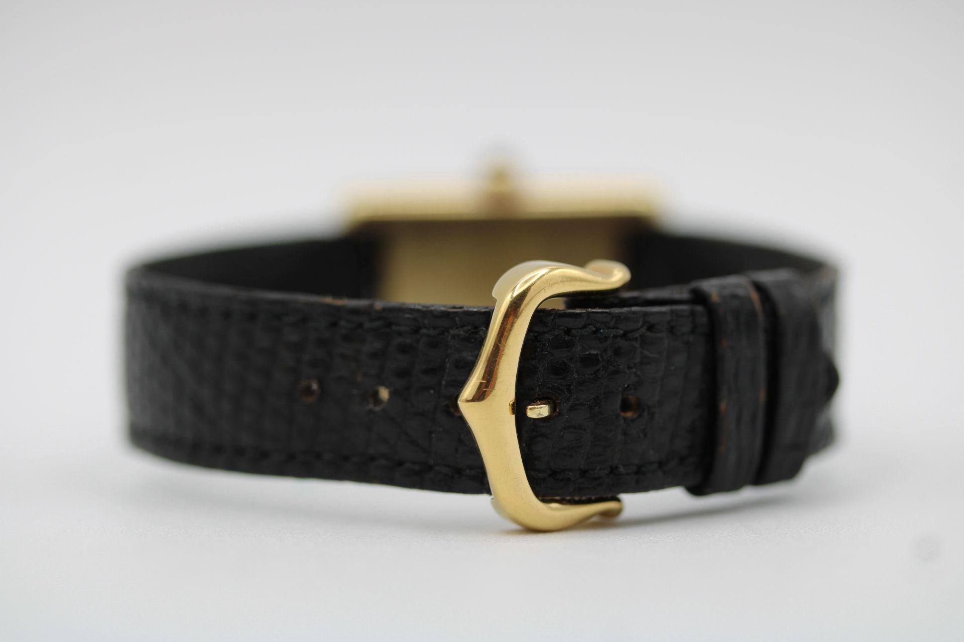 Cartier Must de Cartier Vermeil – Serviced by Cartier in 2022 im Angebot 9