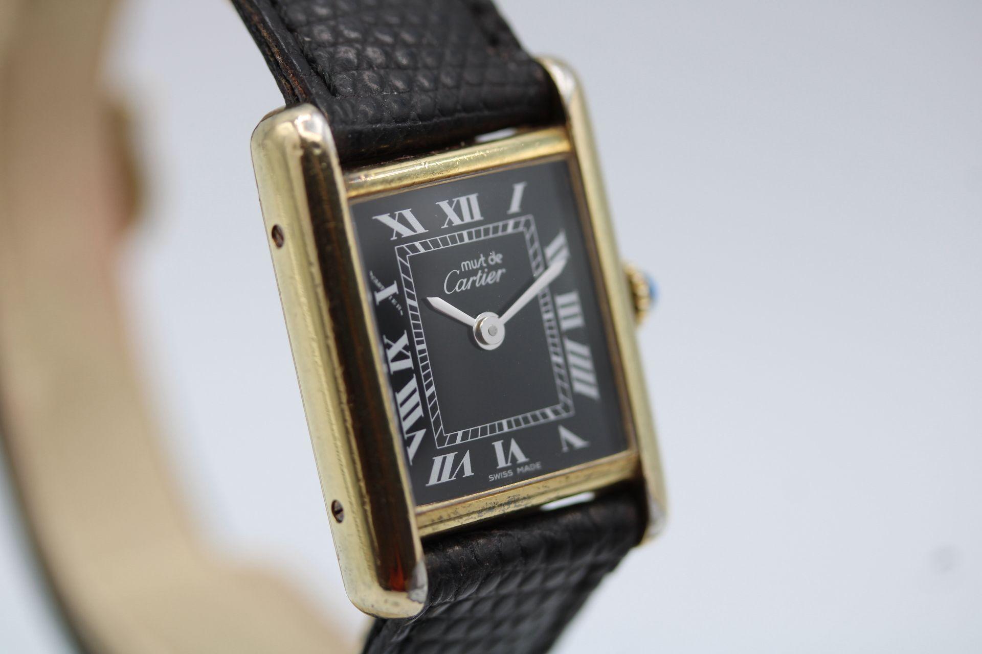 Cartier Must de Cartier Vermeil – Serviced by Cartier in 2022 im Angebot 2