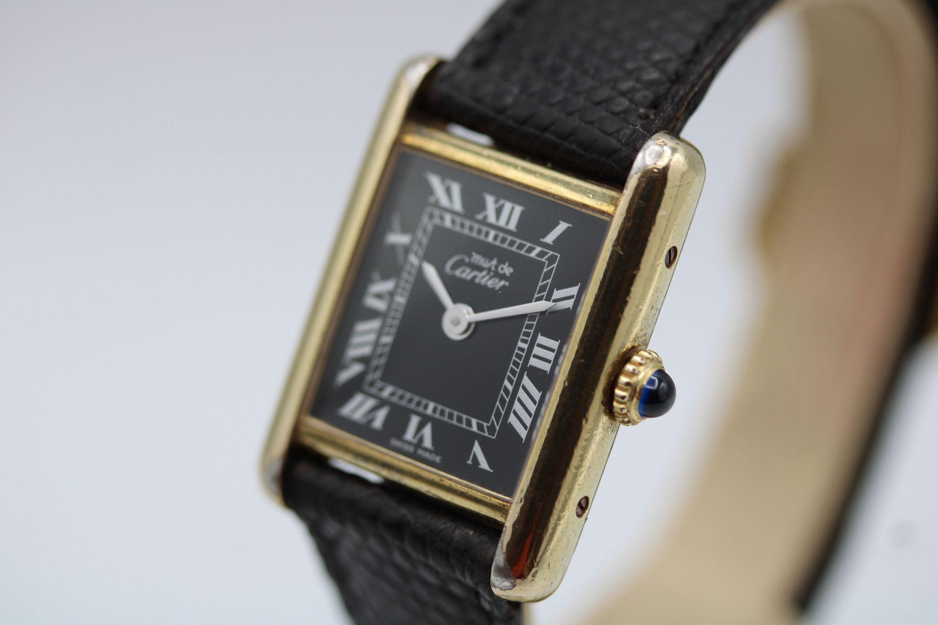 Cartier Must de Cartier Vermeil – Serviced by Cartier in 2022 im Angebot 3
