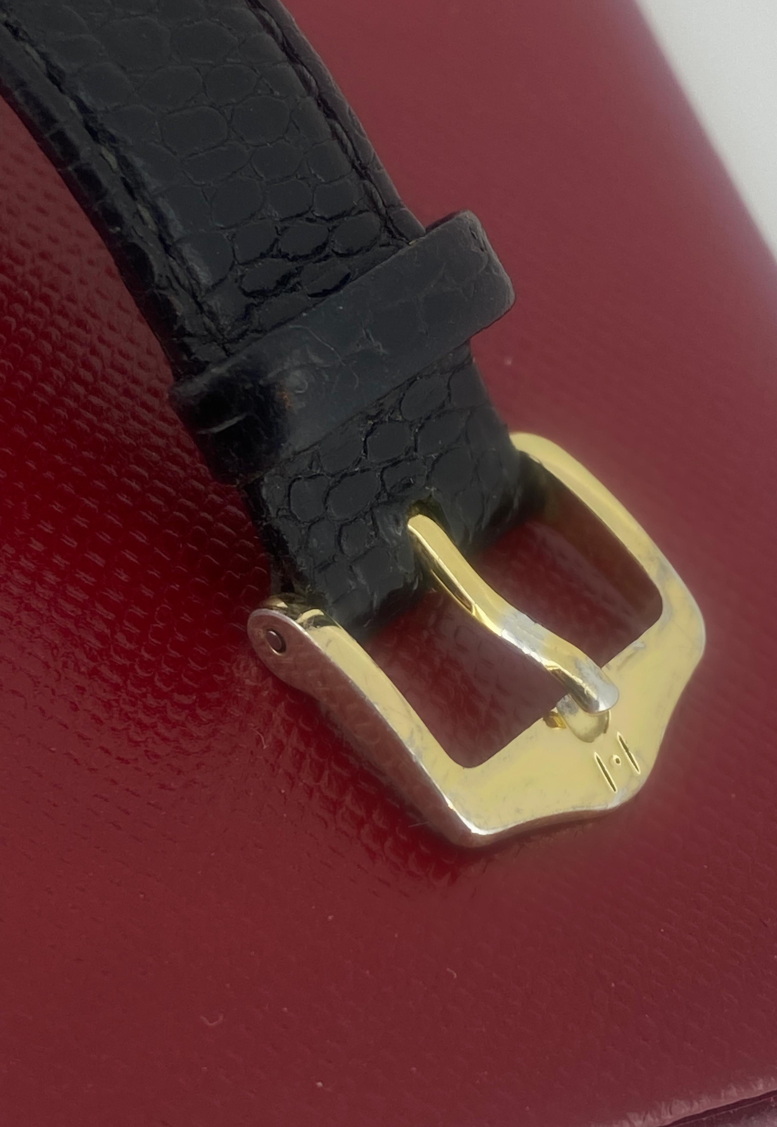 Cartier Must de Cartier Vermeil Tank Quartz Vintage Watch, 21mm x 28mm. 1