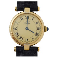 Cartier Must De Cartier Vermeil Vendrome Uhr