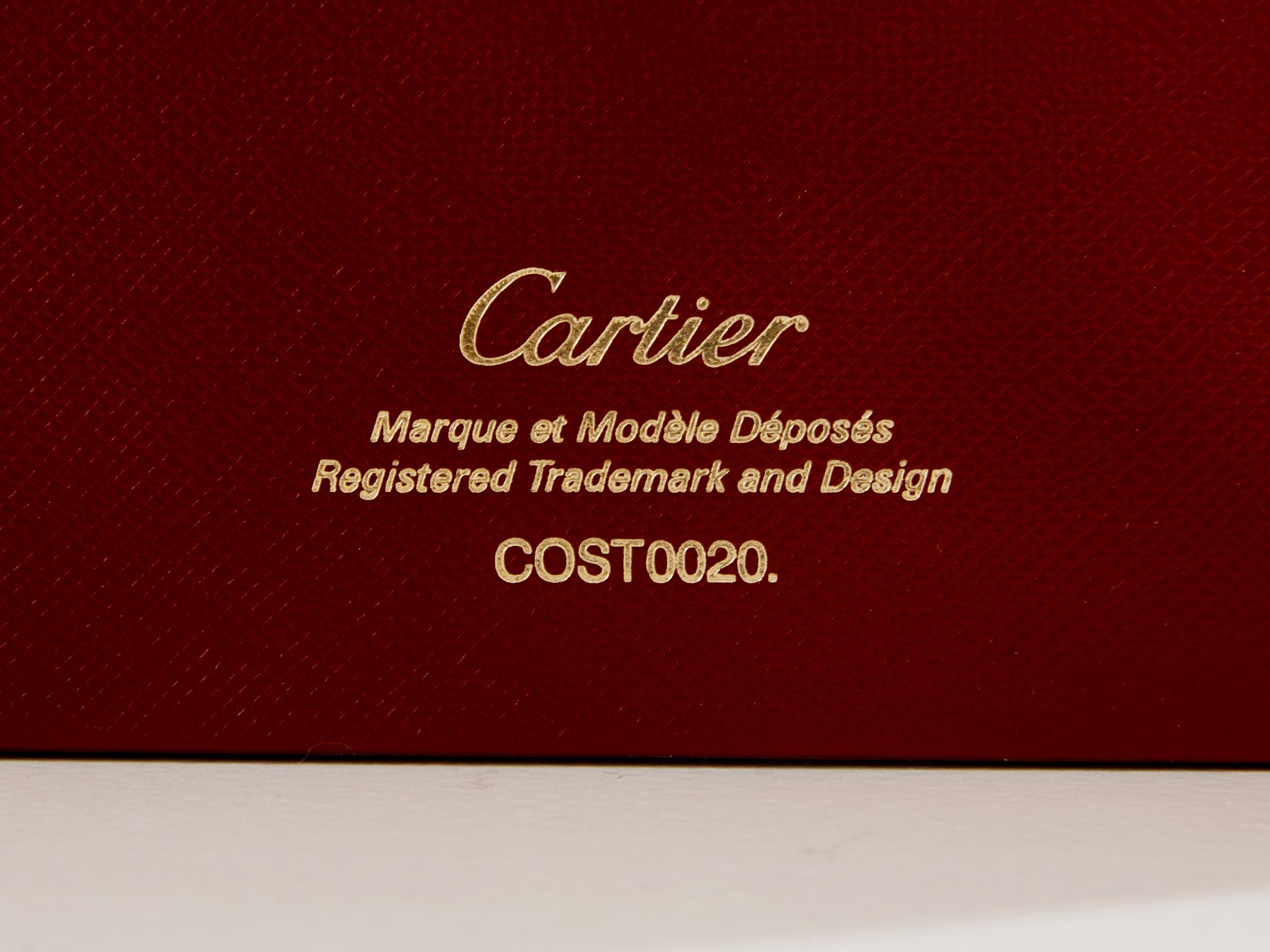 Cartier Must II ballpoint pen silver plated and palladium 1980s For Sale 1