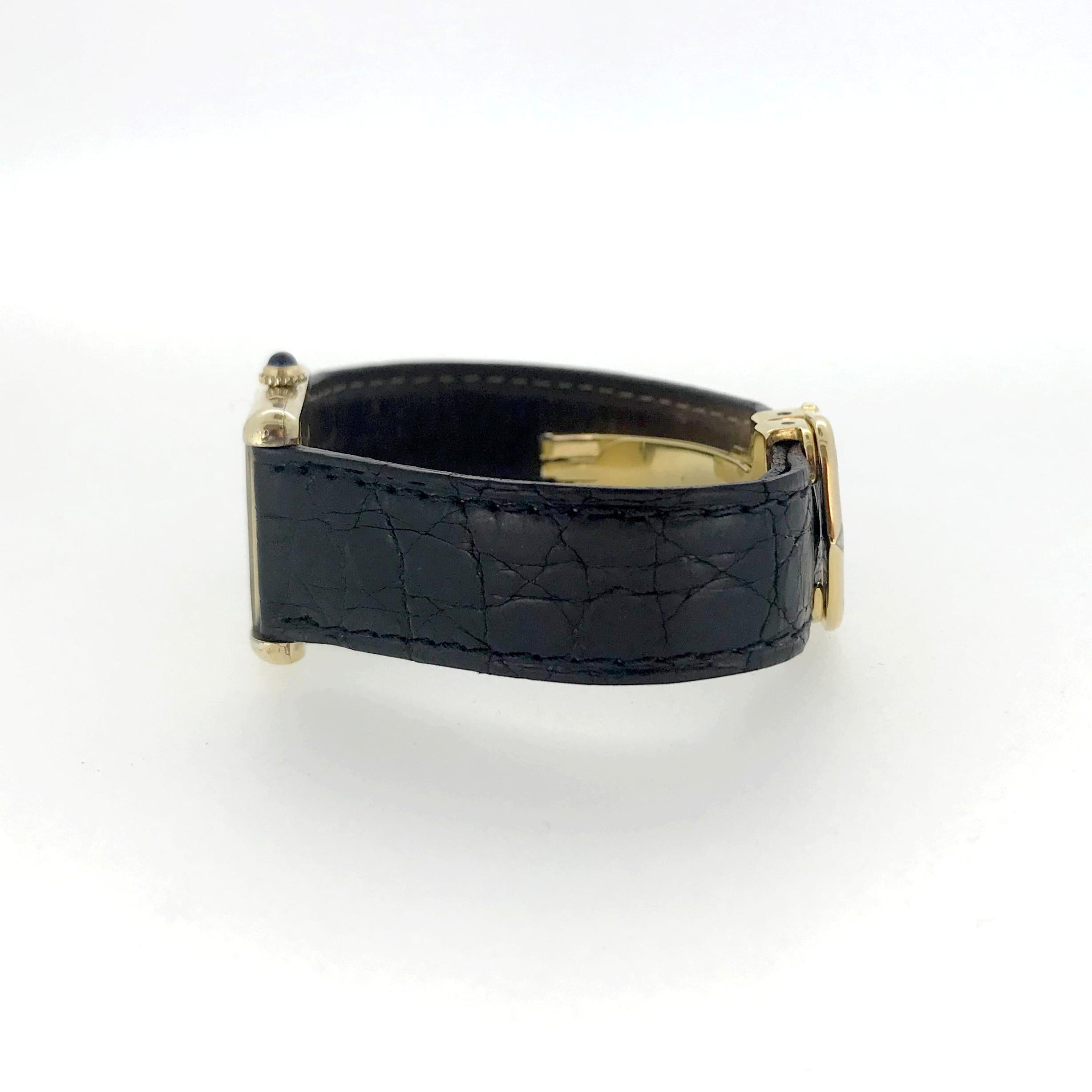 Cartier Must Tank Vermeil 590005 Montre-bracelet à quartz 2