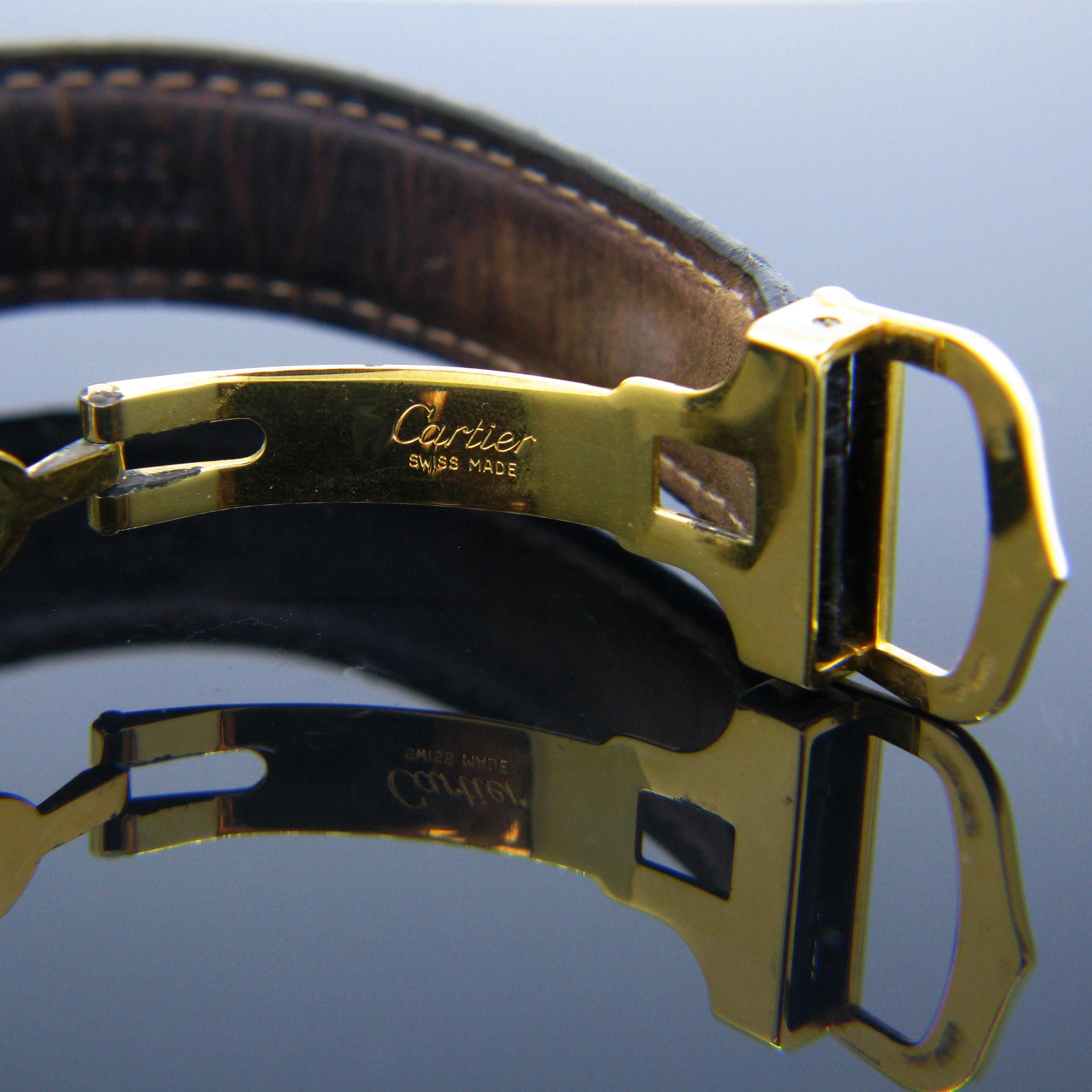 Cartier Must Tank Vermeil 590005 Montre-bracelet à quartz 3