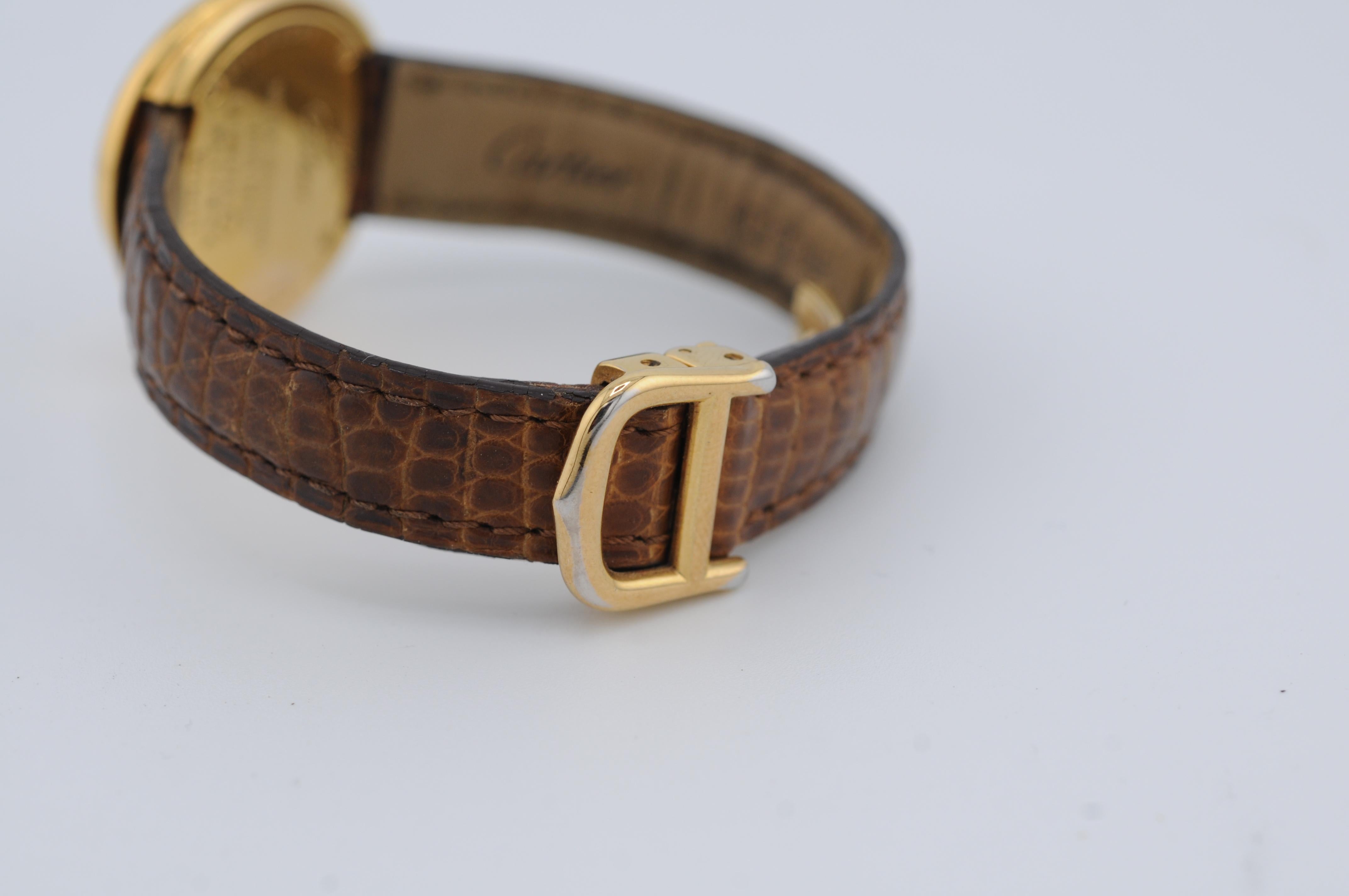 Cartier Must Trinity Vermeil 27mm Ref. 2735 Vintage en venta 1