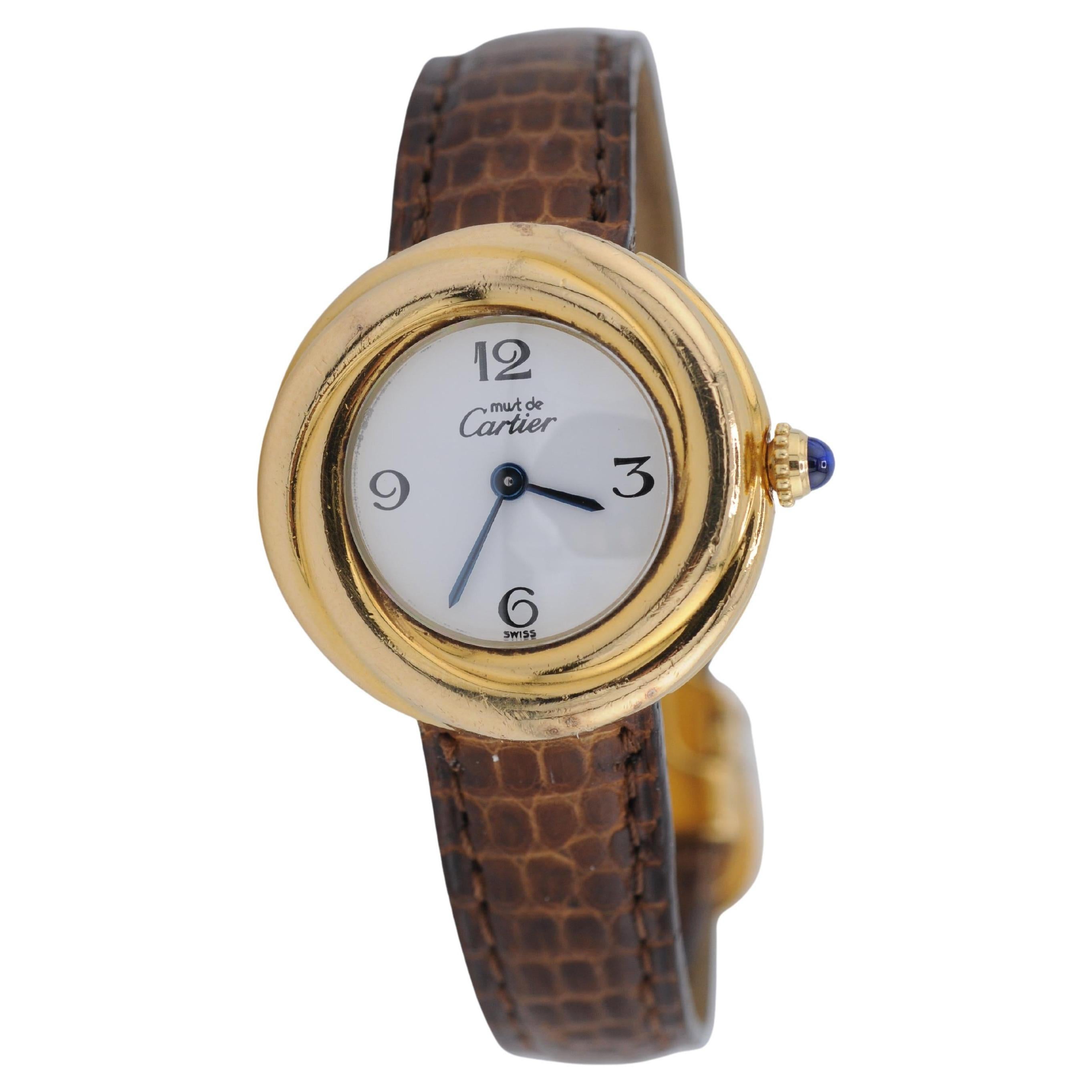 Cartier Must Trinity Vermeil 27mm Ref. 2735 Vintage