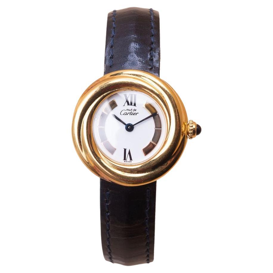 Vintage Cartier Trinity Tri Color Watch For Sale at 1stDibs | vintage ...