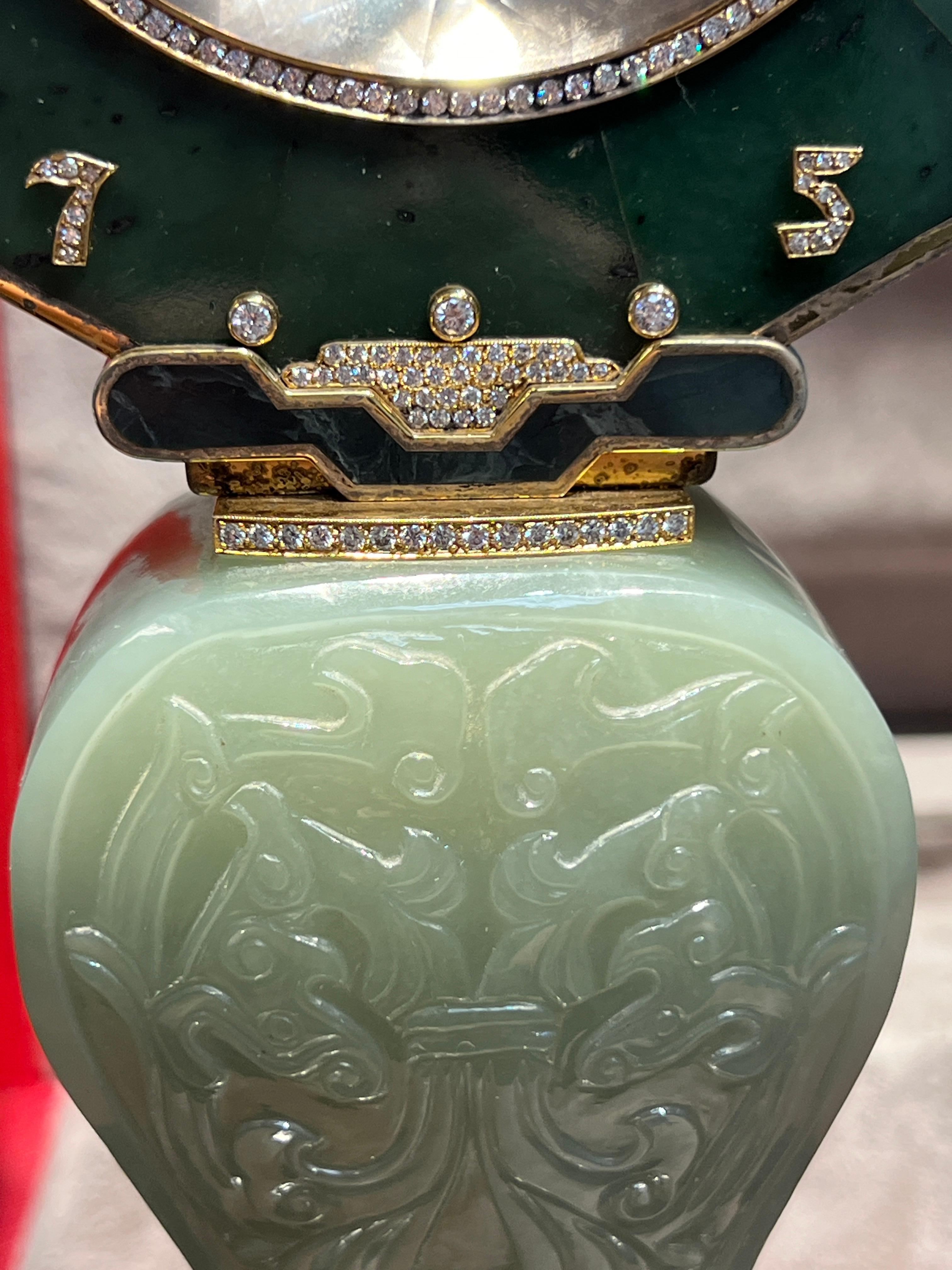 Horloge mystérieuse Cartier en vente 8