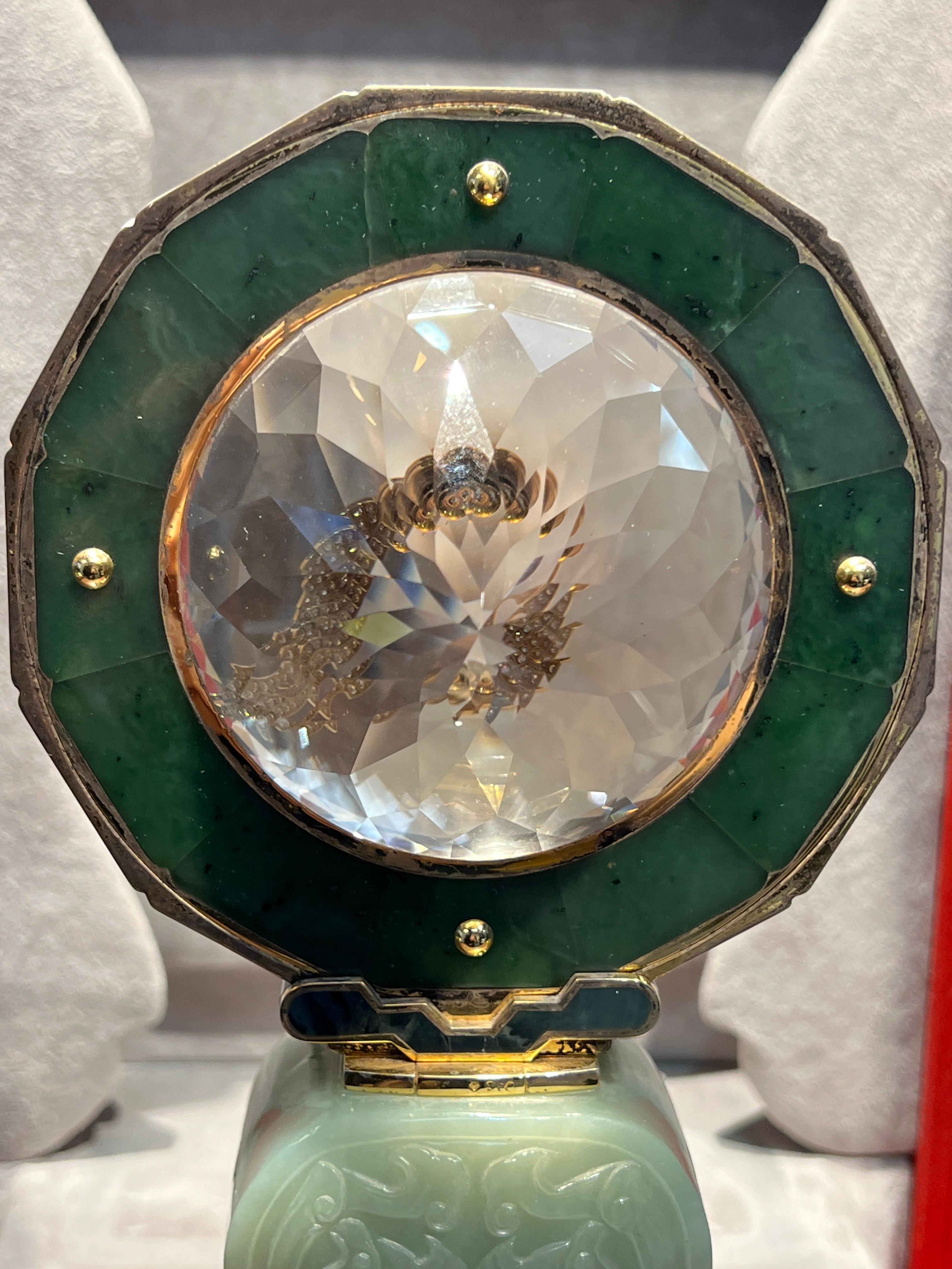 Horloge mystérieuse Cartier en vente 10