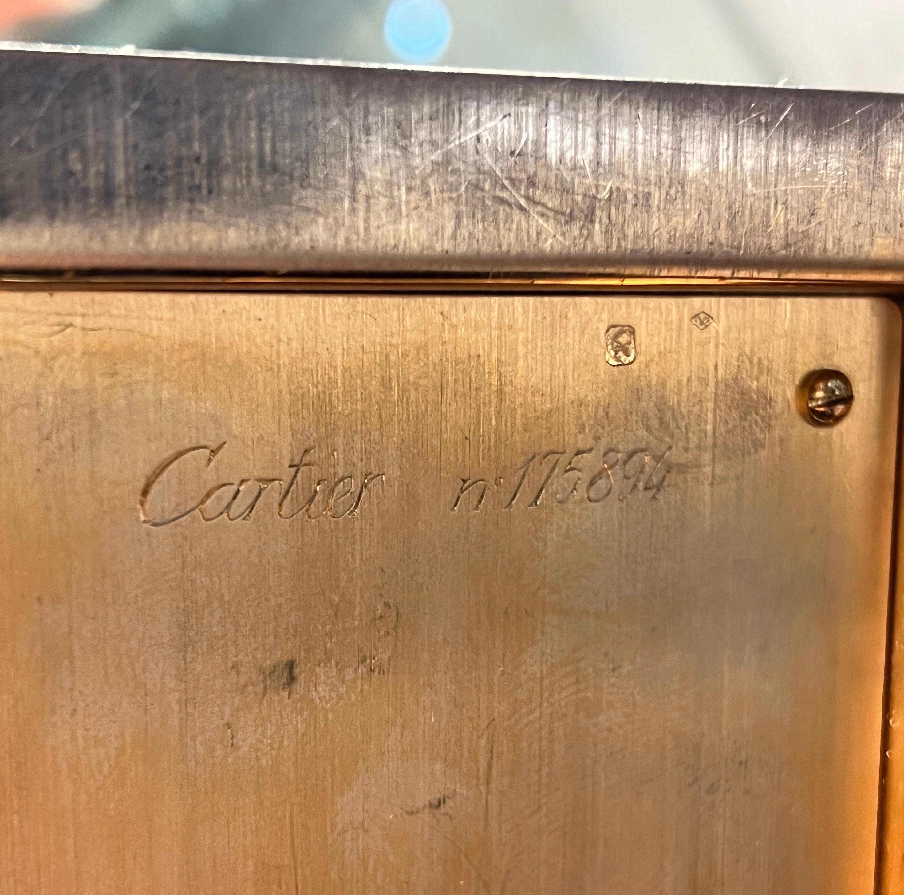 Horloge mystérieuse Cartier en vente 2