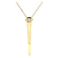 Cartier Nagel & Diamant Gold Charme