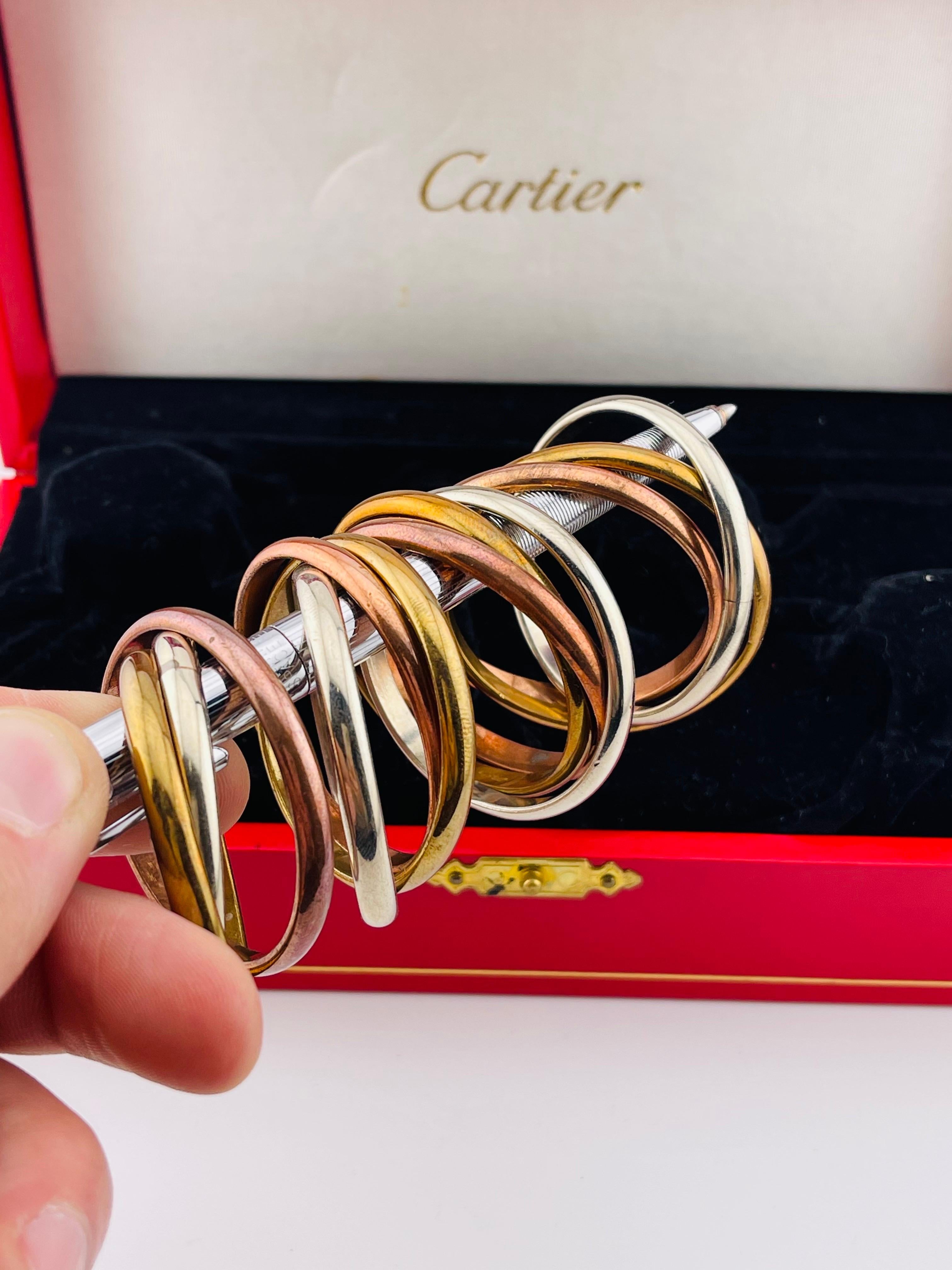 Ronds de serviette CARTIER avec boîte 4 pièces, 