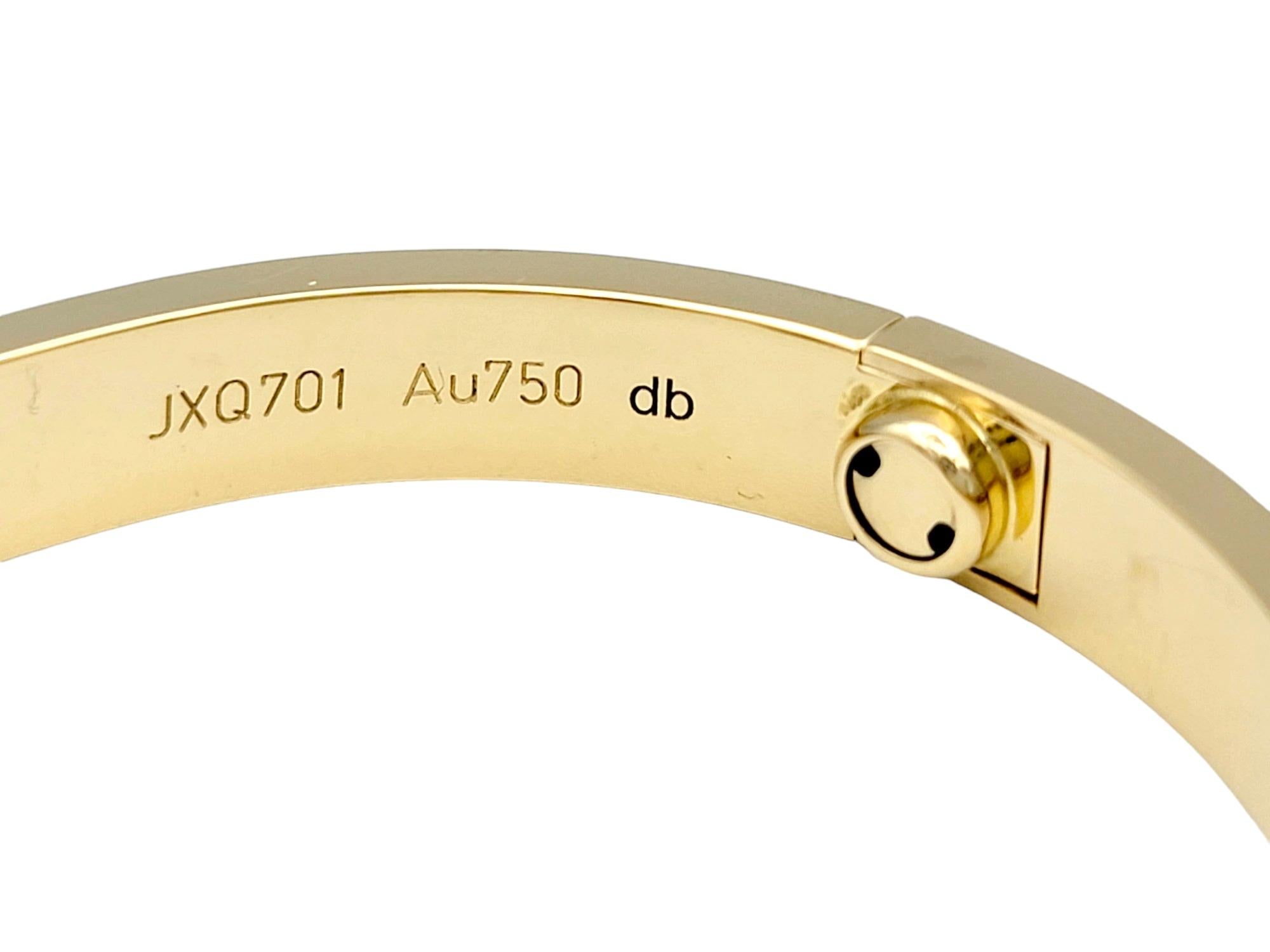 Cartier Love Bangle Bracelet with Screwdriver Set in 18 Karat Yellow Gold In Excellent Condition In Scottsdale, AZ