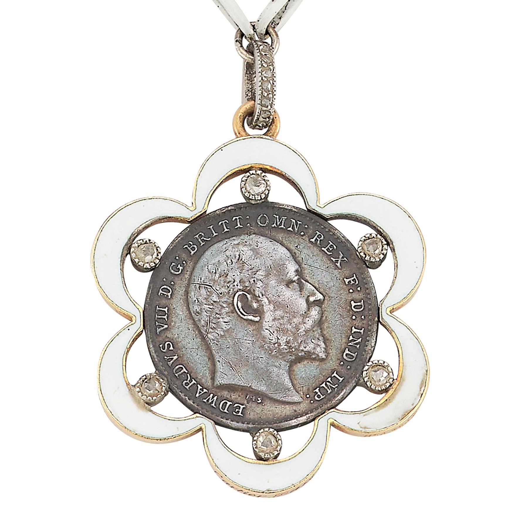 cartier coin necklace