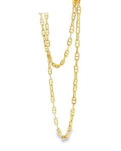 Cartier Nautical Link Chain Necklace in 18K Yellow Gold